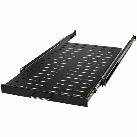 Eaton Tripp Lite Series SmartRack Sliding Steel Rack Shelf - 1U, Vented, 28.3 in. Deep, Holds up to 50 lb. (23 kg) — SRSHELF4PSLVENT