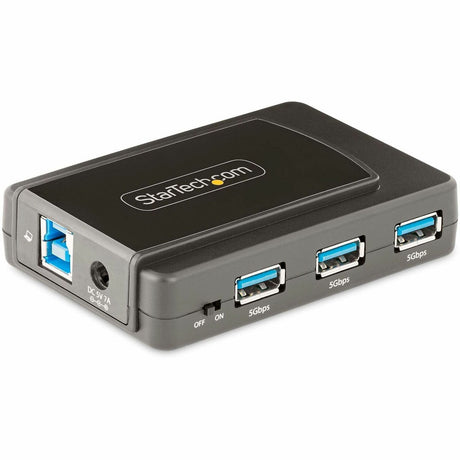 StarTech.com 7-Port USB Hub, USB 3.0 5Gbps, USB-A to 7x USB-A, Self Powered USB-A Expansion Hub w/ 35W Power Supply — 5G7AS-USB-A-HUB