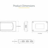 StarTech.com 7-Port USB Hub, USB 3.0 5Gbps, USB-A to 7x USB-A, Self Powered USB-A Expansion Hub w/ 35W Power Supply — 5G7AS-USB-A-HUB