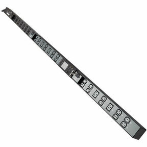 Eaton 8.6kW 200-240V 3-Phase IsoBreaker Managed PDU - Gigabit, 36 Outlets, L15-30P Input, LCD, 10 ft. (3 m) Cord, 0U, 70 in. (1.8 m) Height, TAA — PDU3EVSR1L1530
