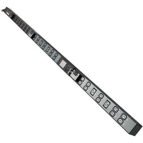 Eaton 8.6kW 200-240V 3-Phase IsoBreaker Managed PDU - Gigabit, 36 Outlets, L15-30P Input, LCD, 10 ft. (3 m) Cord, 0U, 70 in. (1.8 m) Height, TAA — PDU3EVSR1L1530