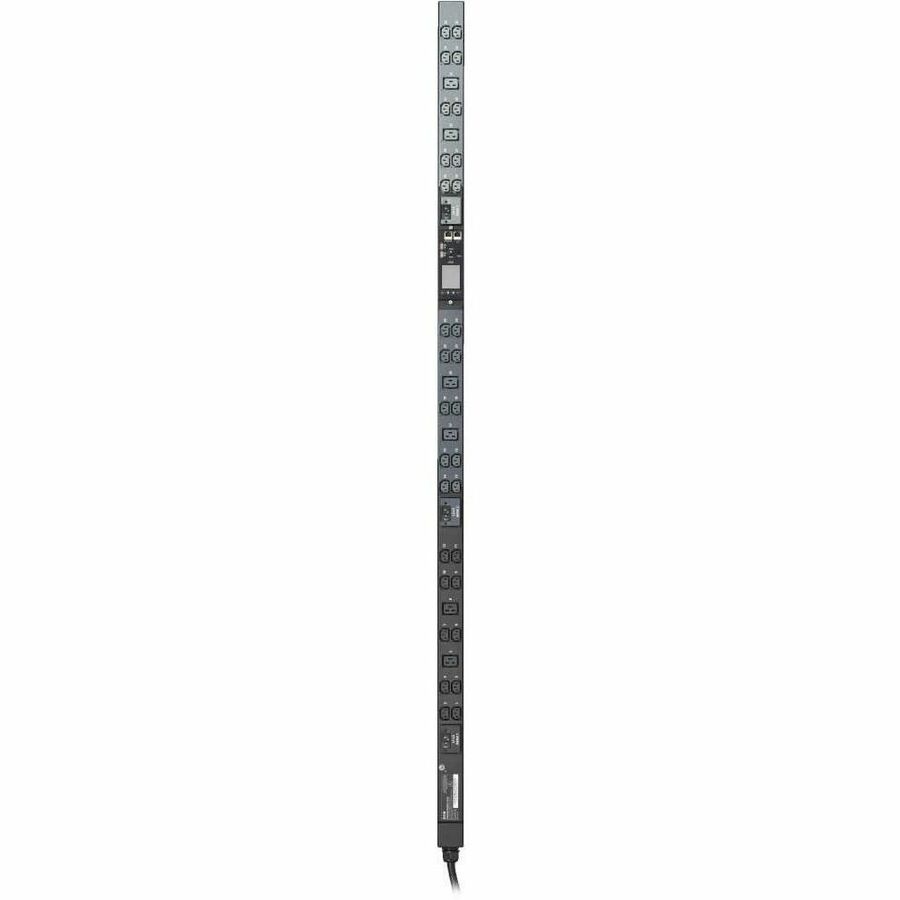 Eaton 8.6kW 200-240V 3-Phase IsoBreaker Managed PDU - Gigabit, 36 Outlets, L15-30P Input, LCD, 10 ft. (3 m) Cord, 0U, 70 in. (1.8 m) Height, TAA — PDU3EVSR1L1530