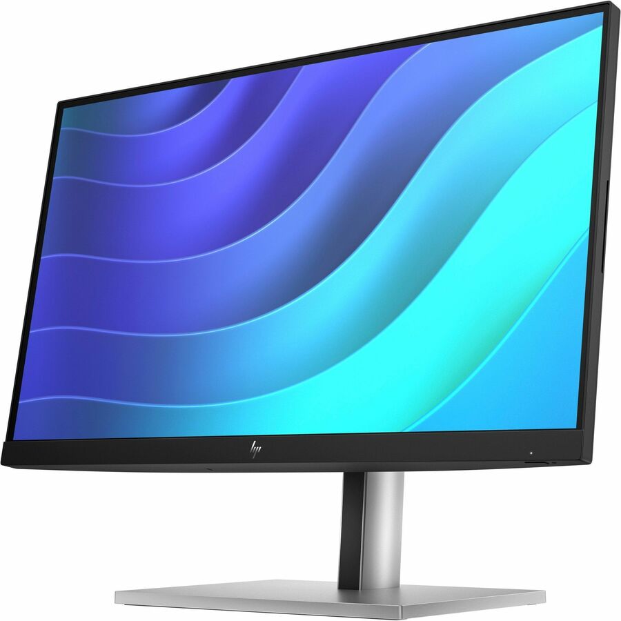 HP E22 G5 22" Class Full HD LCD Monitor - 16:9 - Black, Silver — 6N4E8AA#ABA