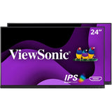 ViewSonic VG2448A-2_H2 24 Inch Dual Pack Head-Only 1080p IPS Monitor with Ultra-Thin Bezels, HDMI, DisplayPort, USB, and VGA for Home and Office — VG2448A-2_H2