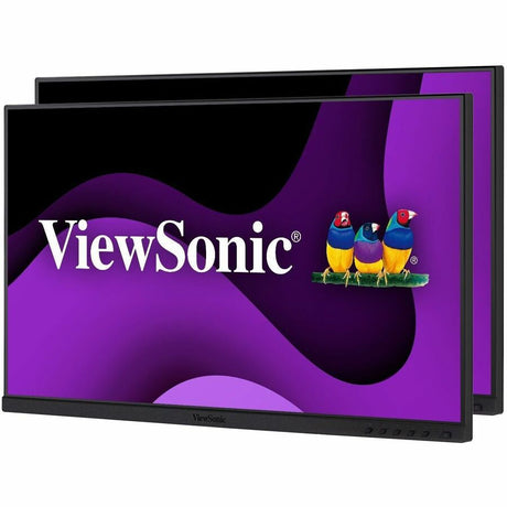 ViewSonic VG2448A-2_H2 24 Inch Dual Pack Head-Only 1080p IPS Monitor with Ultra-Thin Bezels, HDMI, DisplayPort, USB, and VGA for Home and Office — VG2448A-2_H2