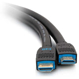 C2G 35ft Performance Series High Speed HDMI Cable - In-Wall CMG Rated - 4K 30Hz - M/M - Black — C2G10388