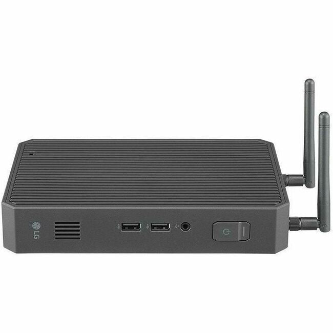 LG CQ601W-BP Desktop Thin Client - Intel Pentium N6005 Quad-core (4 Core) 2 GHz - Charcoal Gray — CQ601W-BP
