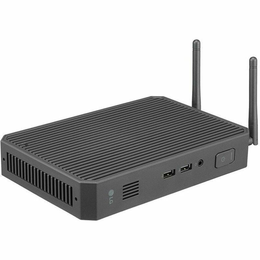 LG CQ601W-BP Desktop Thin Client - Intel Pentium N6005 Quad-core (4 Core) 2 GHz - Charcoal Gray — CQ601W-BP