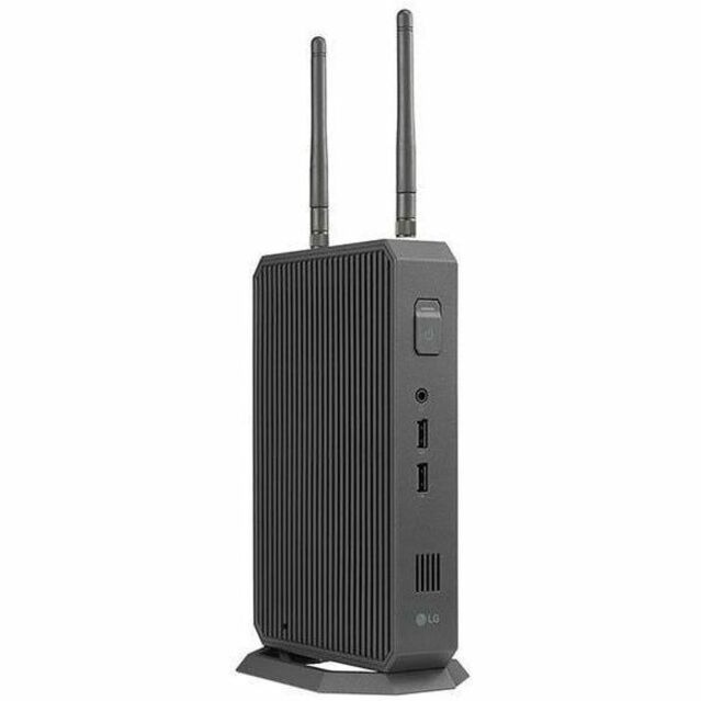 LG CQ601W-BP Desktop Thin Client - Intel Pentium N6005 Quad-core (4 Core) 2 GHz - Charcoal Gray — CQ601W-BP