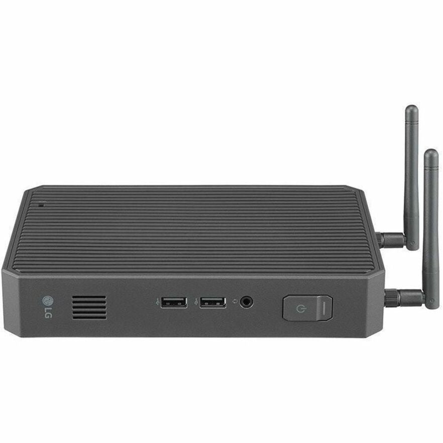 LG CQ601W-BP Desktop Thin Client - Intel Pentium N6005 Quad-core (4 Core) 2 GHz - Charcoal Gray — CQ601W-BP