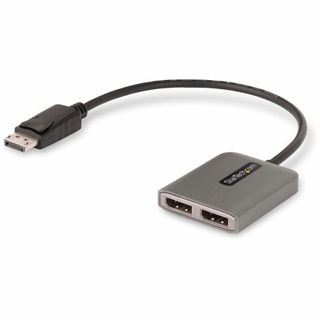 StarTech.com Dual-Monitor DisplayPort 1.4 Splitter, DisplayPort to 2x DP Multi-Monitor Adapter, Dual 5K 60Hz Computer MST Hub, Windows — MST14DP122DP