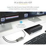 StarTech.com Dual-Monitor DisplayPort 1.4 Splitter, DisplayPort to 2x DP Multi-Monitor Adapter, Dual 5K 60Hz Computer MST Hub, Windows — MST14DP122DP
