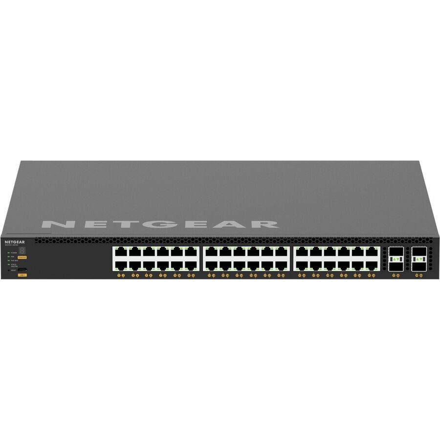 Netgear 36x10G/Multi-Gig PoE++ (280W base, up to 1,760W) and 4xSFP28 25G Managed Switch — XSM4340CV-100NES
