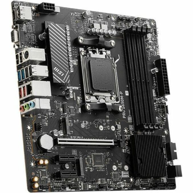 MSI B650M-P Gaming Desktop Motherboard - AMD B650 Chipset - Socket AM5 - Micro ATX — B650MP