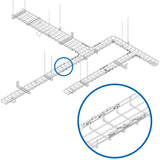 Eaton Tripp Lite Series Fast Docking Coupler Bar for Wire Mesh Cable Trays, 50 Pack — SRWBTLCPLRBR