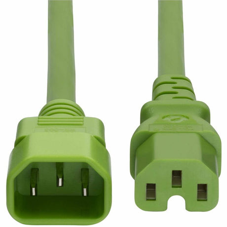 StarTech.com 6ft (1.8m) Heavy Duty PDU Power Cord, IEC 60320 C14 to C15, 15A 250V, 14AWG, Green Power Cable, UL Listed — 8915-4606-POWER-CORD
