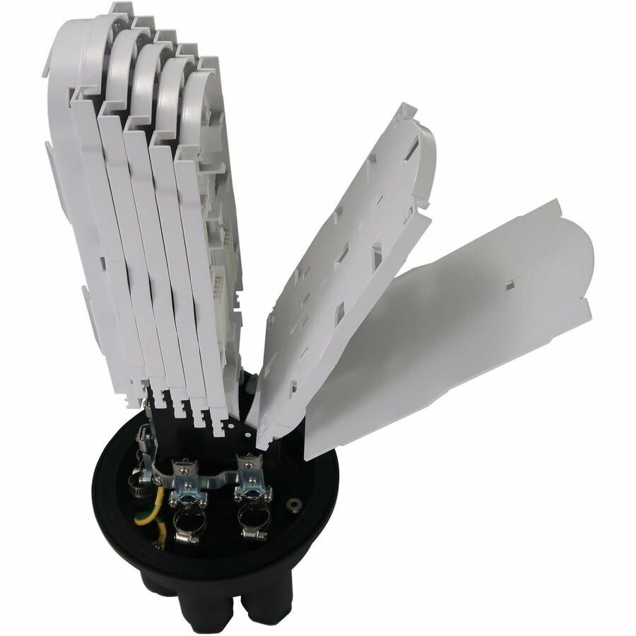 Eaton Tripp Lite Series Fiber Splice Dome Enclosure - 6 Splicing Trays, 144 Fiber Capacity, IP68 Rated — N600D-0144-6