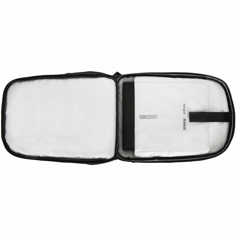 Targus Exhibition TBB942GL Carrying Case (Backpack) for 15" to 16" Notebook - Black/Gray - TAA Compliant — TBB942GL