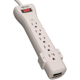 Eaton Tripp Lite Series Protect It! 7-Outlet Surge Protector, 6 ft. (1.83 m) Cord, 1080 Joules, Fax/Modem Protection, RJ11 — SUPER6TEL