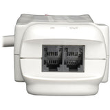Eaton Tripp Lite Series Protect It! 7-Outlet Surge Protector, 6 ft. (1.83 m) Cord, 1080 Joules, Fax/Modem Protection, RJ11 — SUPER6TEL