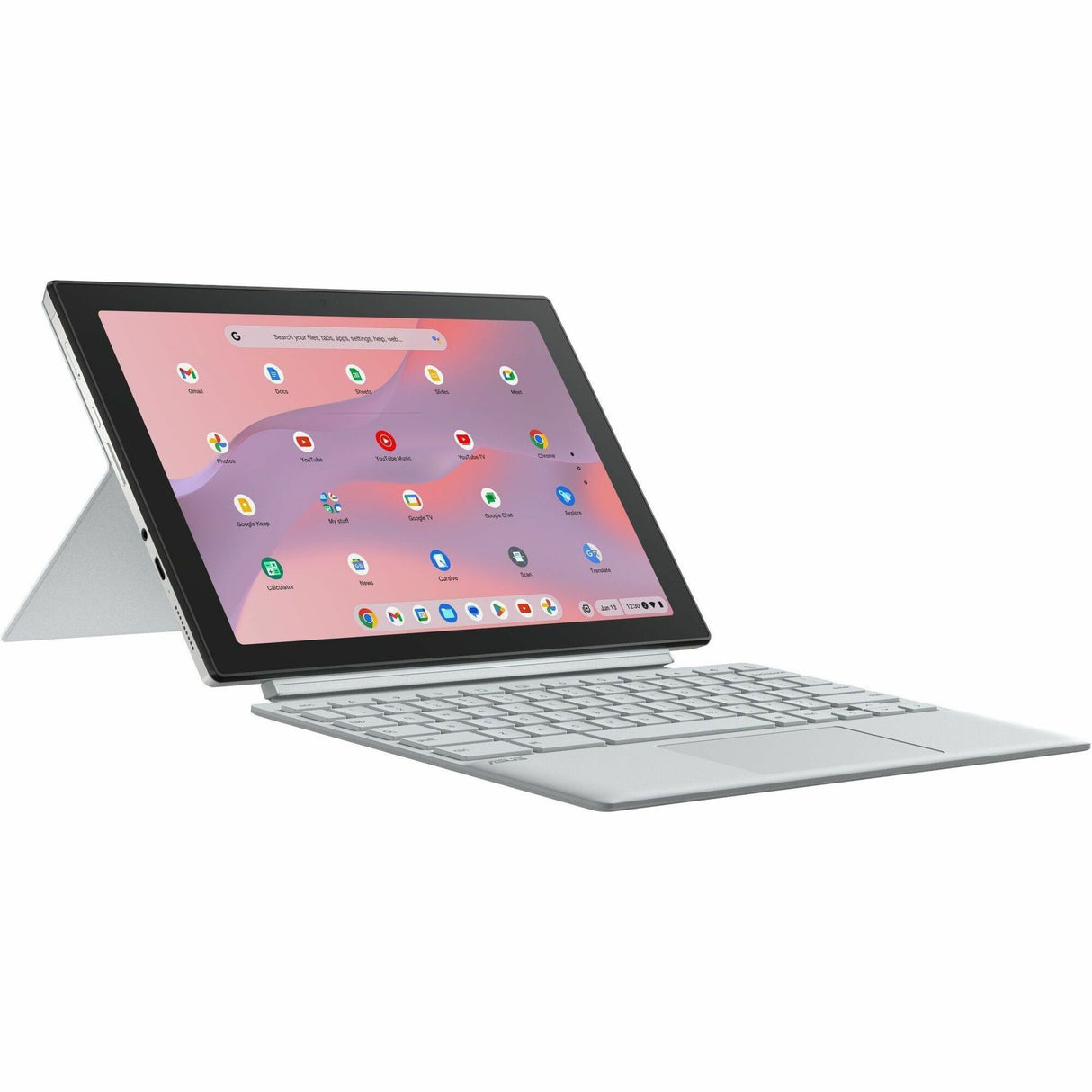 Asus Chromebook Detachable CM3 CM3001DM2A-GE44T-S 10.5" Touchscreen Rugged Detachable 2 in 1 Chromebook - WUXGA - Octa-core (ARM Cortex A76 + Cortex A55) - Foggy Silver — CM3001DM2A-GE44T-S