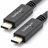 StarTech.com 1m 3 ft USB C Cable with Power Delivery (5A) - M/M - USB 3.1 (10Gbps) - USB-IF Certified - USB Type C Cable - USB 3.2 Gen 2 — USB31C5C1M