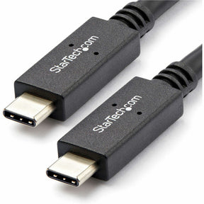 StarTech.com 1m 3 ft USB C Cable with Power Delivery (5A) - M/M - USB 3.1 (10Gbps) - USB-IF Certified - USB Type C Cable - USB 3.2 Gen 2 — USB31C5C1M