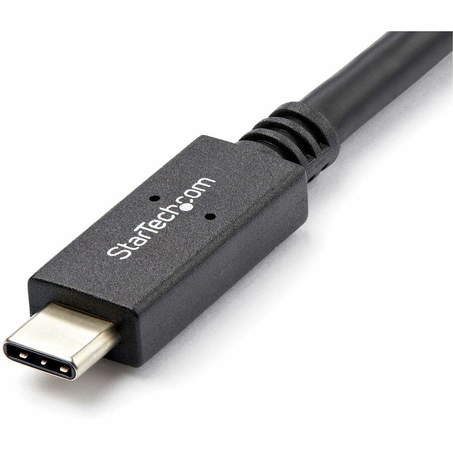 StarTech.com 1m 3 ft USB C Cable with Power Delivery (5A) - M/M - USB 3.1 (10Gbps) - USB-IF Certified - USB Type C Cable - USB 3.2 Gen 2 — USB31C5C1M