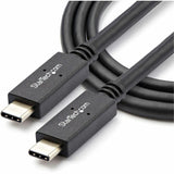 StarTech.com 1m 3 ft USB C Cable with Power Delivery (5A) - M/M - USB 3.1 (10Gbps) - USB-IF Certified - USB Type C Cable - USB 3.2 Gen 2 — USB31C5C1M