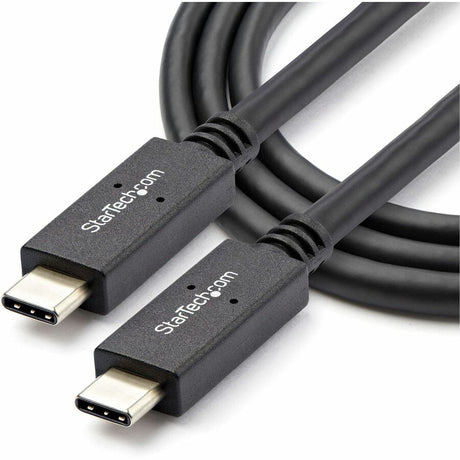 StarTech.com 1m 3 ft USB C Cable with Power Delivery (5A) - M/M - USB 3.1 (10Gbps) - USB-IF Certified - USB Type C Cable - USB 3.2 Gen 2 — USB31C5C1M