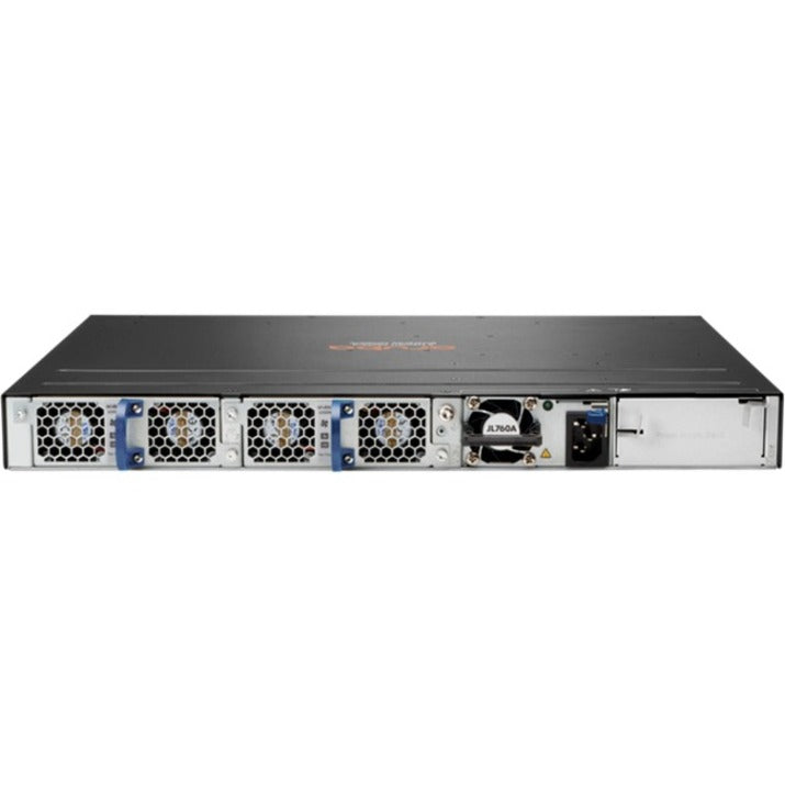 HPE 6300M 48-port 1GbE and 4-port SFP56 Power-to-Port 2 Fan Trays 1 PSU Bundle — JL762A#ABA