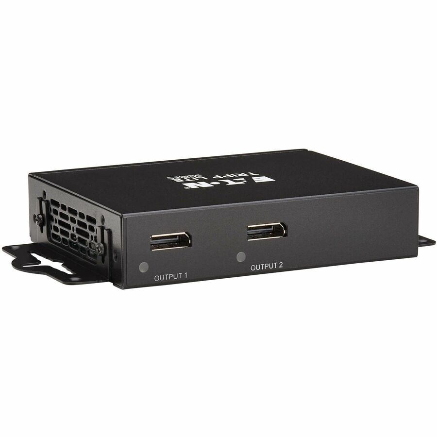 Eaton Tripp Lite Series 2-Port DisplayPort to DisplayPort Multi-Monitor Splitter, MST Hub, 8K/4K 60 Hz, DP 1.4, TAA — B156-002-8K