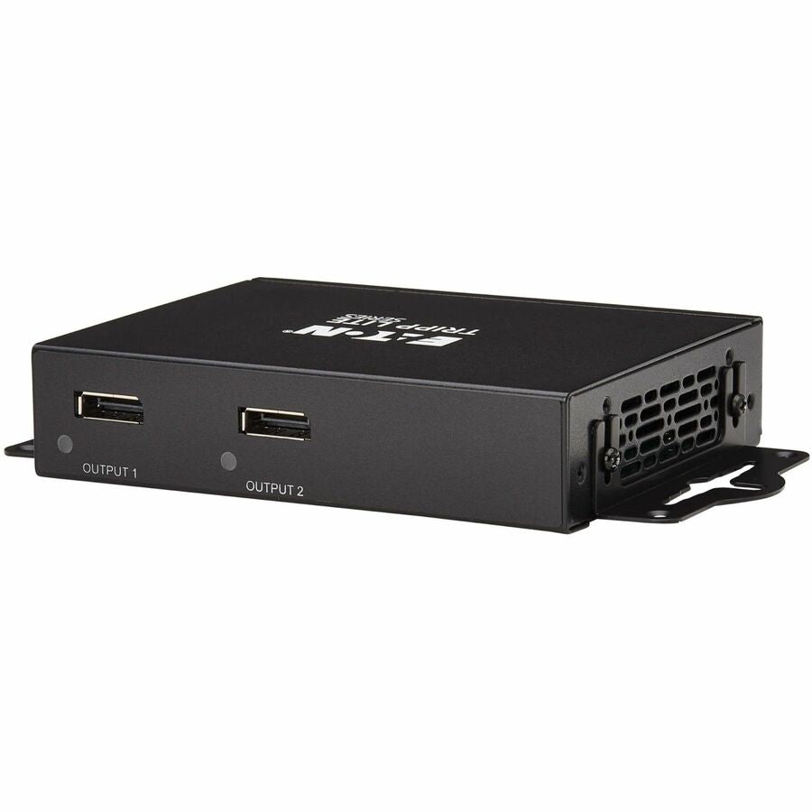 Eaton Tripp Lite Series 2-Port DisplayPort to DisplayPort Multi-Monitor Splitter, MST Hub, 8K/4K 60 Hz, DP 1.4, TAA — B156-002-8K