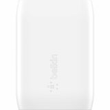 Belkin 30W Portable USB-C Wall Charger - 1xUSB-C (30W) - Fast Charge - Power Adapter - White — BBC007-WH