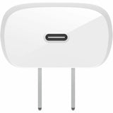 Belkin 30W Portable USB-C Wall Charger - 1xUSB-C (30W) - Fast Charge - Power Adapter - White — BBC007-WH