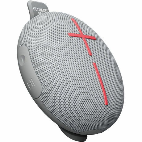 ULTIMATE EARS MINIROLL Ultra-Portable Waterproof Bluetooth Speaker, Big Bass, IP67 Dustproof, 131 ft (40 m) Range - Revive Grey — 984-002025