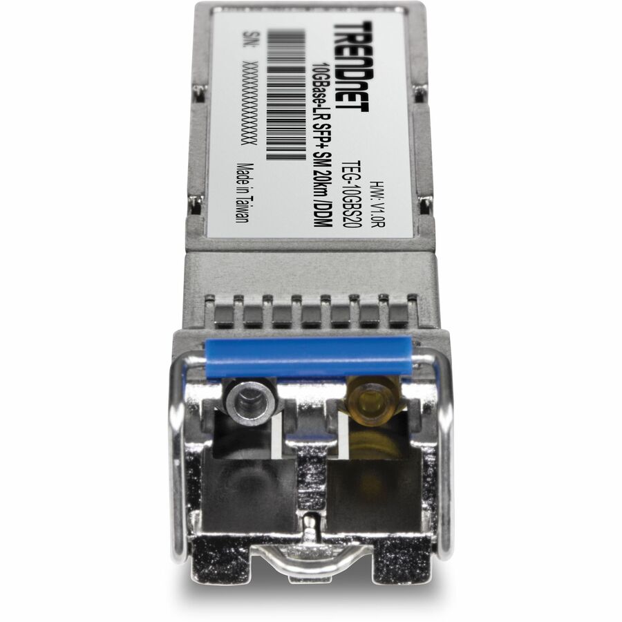 TRENDnet TEG-10GBS20, SFP+ Single Mode LC Module (20km), Lifetime Protection — TEG-10GBS20