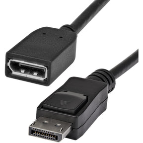 StarTech.com 6ft (2m) DisplayPort Extension Cable, 4K x 2K Video, DisplayPort Male to Female Extension Cable, DP 1.2 Extender Cable / Cord — DPEXT6L