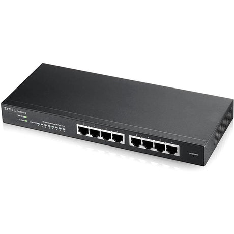 ZYXEL GS1915-8 8-Port Gigabit Smart Nebula Cloud Managed Switch (Compact Design) | Fanless — GS1915-8