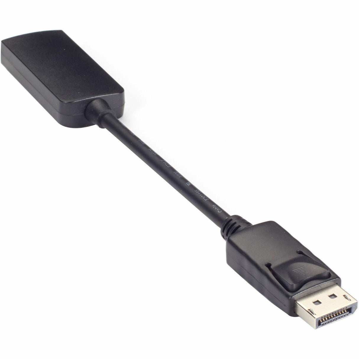 Black Box Active DisplayPort 1.2 to HDMI 2.0 Video Adapter Dongle - Male/Female — VA-DP12-HDMI4K-A-R2