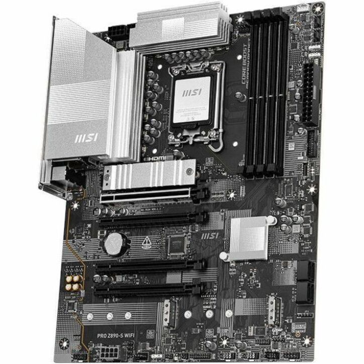 MSI PRO Z890-S WIFI ATX MOTHERBOARD LGA 1851 for Intel Core Ultra CPU — Z890SWIFI