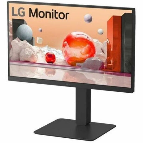 LG 24BA650-B 24" Class Full HD LCD Monitor - 16:9 - Textured Black — 24BA650-B