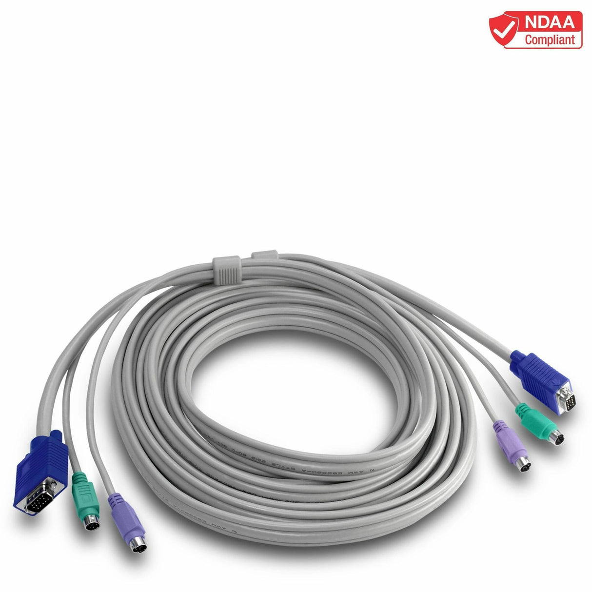 TRENDnet 15ft PS/2/VGA KVM Cable — TK-C15