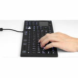 SIIG Industrial/Medical Washable & Dustproof Keyboard w/ Touchpad — JK-US0W11-S1