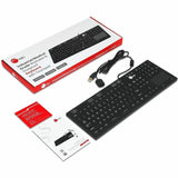 SIIG Industrial/Medical Washable & Dustproof Keyboard w/ Touchpad — JK-US0W11-S1