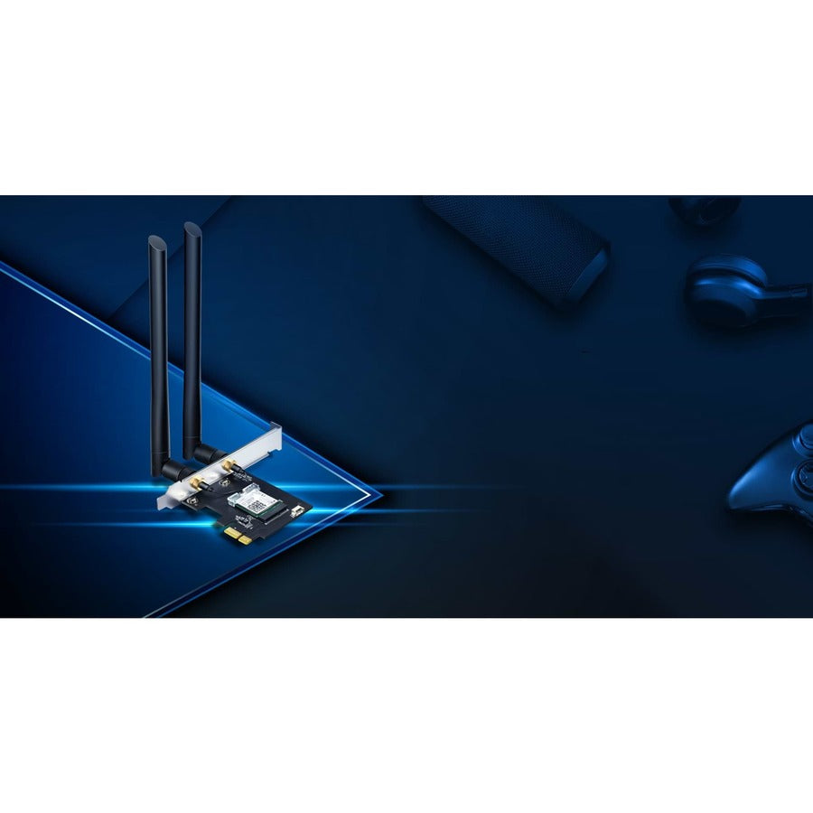 TP-Link Archer T5E - Bluetooth 4.2, Dual Band Wireless Network Card (2.4Ghz and 5Ghz) for Gaming, Streaming — Archer T5E