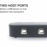 Plugable USB 2.0 Sharing Switch — USB2-SWITCH2