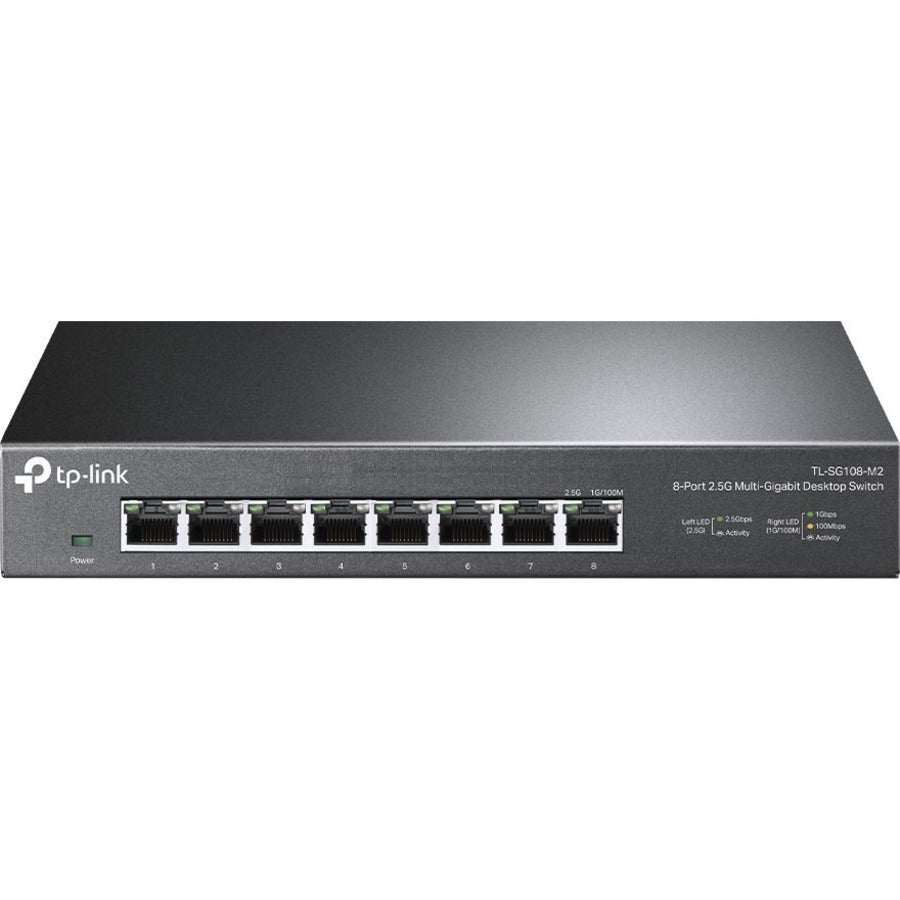 TP-Link TL-SG108-M2 - 8-Port Multi-Gigabit Unmanaged Network Switch — TL-SG108-M2