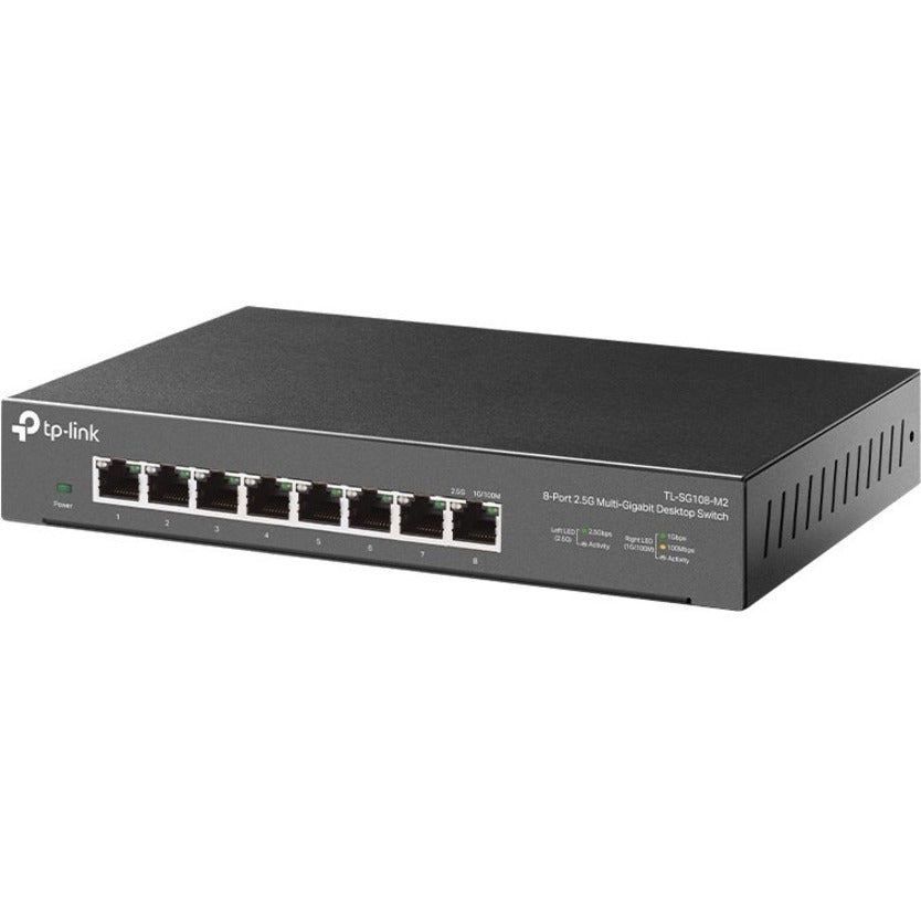 TP-Link TL-SG108-M2 - 8-Port Multi-Gigabit Unmanaged Network Switch — TL-SG108-M2