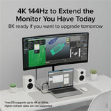 Plugable USB C to HDMI Adapter, 8K 60Hz or 4K 144Hz, USB4 / Thunderbolt to HDMI Adapter — USBC-HDMI8K